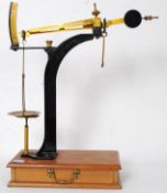 A Victorian beam scale - steelyard.