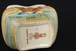 2 Royal Doulton small vases from the Famous Ships series.