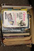 A collection of vintage magazines to include Photoplay, I-Spy, Motor Cycle related and others.