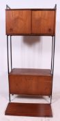 A good 1970's Avalon teak wood room divider bookcase stand.