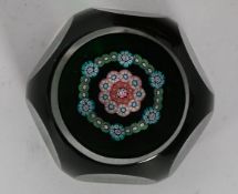 A 1970's Perthshire limited edition 127 / 400 paperweight complete with the certificate and box -
