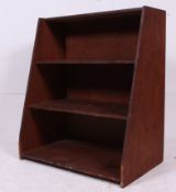 An unusual mid 20th century wooden shop haberdashery display unit of large angular form.