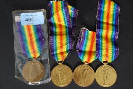 FIRST WORLD WAR MEDALS;