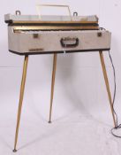 A fabulous retro atomic styled Scala Regina electric organ.