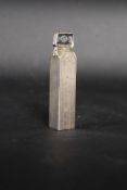 A Wells sterling silver and cut glass perfume vial.