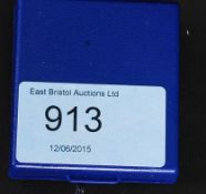 A silver 925 and ruby garnet stone set dragonfly brooch together with a silver 925 bird brooch.