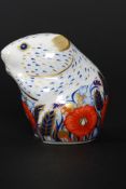 A Royal Crown Derby limited edition animal paperweight figurine - Poppy Mouse being an exclusive