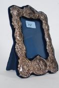 A 20th century silver hallmarked picture frame. Weight: 358g GW.