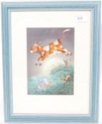 JONKERS, PAUL; 1951 - Present. ' Hey Diddle Diddle ' original painting.