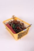 A large collection of corkscrews dating mainly from the 20th century to include wooden handled,