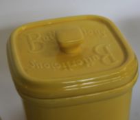 Two lots of Utterly Butterfly butter dishes along with a Butterlicious butter dish and a pair of