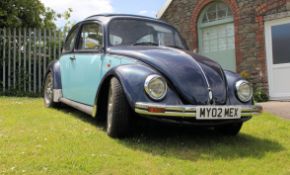 An original 2002 Volkswagen VW Beetle 1.6 with private '02 plate, 74,000 miles, MOT until July 2015.