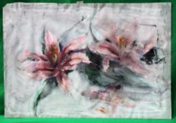 COOTE, MICHAEL; a sketch of two lilies