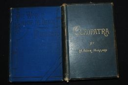 Cleopatra, H. Rider Haggard. Published b