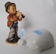 Goebels; two pieces of German porcelain