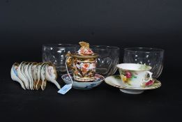 A 19th century Spode Imari pattern urn,