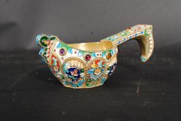 A highly detailed Russian white metal (t