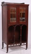 A Victorian mahogany Canterbury / pier c