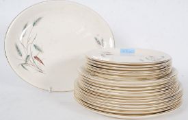 A 1930's Art Deco style Alfred Meakin si