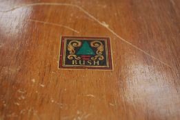 A vintage 20th century Bush valve radio