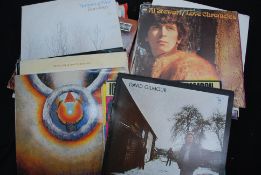Collection of vinyl records to include D