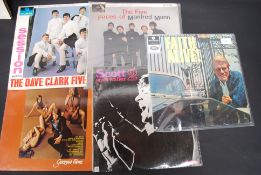 A collection of vinyl record LP's to inc
