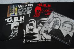 PUNK. A collection of vinyl records to i