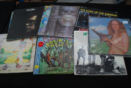 A collection of vinyl record LP's Blind