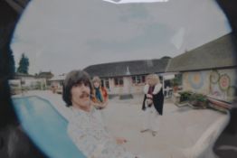 WITHDRAWN HAYWARD ARCHIVE: Number 1 of 50 limited edition George Harrison & Brian Jones signed