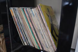 A  collection of vinyl records approx 50