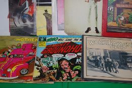Group of vinyl records to include : Grat