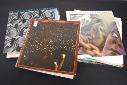 Group of vinyl records to include :Bob D