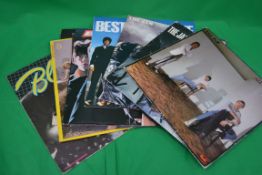 A collection of The Jam and Blondie viny