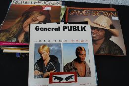 Group of vinyl records to include : Jame