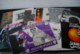 PUNK / GOTH. A collection of vinyl recor
