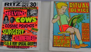 KOZIK: Two original posters, Ritual Danc