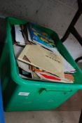 RECORDS: 2 crates of various records to