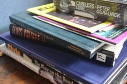 A collection of Elvis Presley reference books to include hardback etc