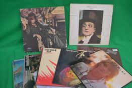 A collection of vinyl records LP's , The