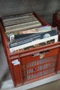 A large collection of cover LP's some 20