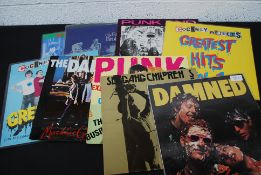 PUNK . A collection of punk vinyl to inc