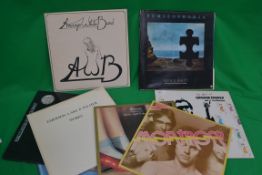 A collection of vinyl records - LP's Gra