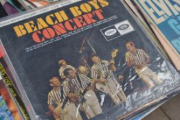 A collection of vinyl record lp's to inc