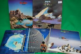 Group of vinyl records : Yes - Drama,  Y
