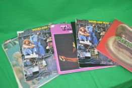 Collection of vinyl records to include T