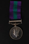 A George VI general service medal with clasp ' Palestine 1945-48' named to ' 3062501 Cpl.