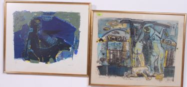 Peggy Delport ( b1937-) An artists proof being signed and numbered entitled ' Migrants ' together