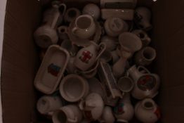 A large quantity (approx 30+ pieces) of Goss crested china.