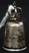 A silver thimble hallmarked for Birmingham 1990 enscribed  To Mark  H.