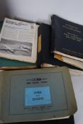 A collection of military ephemera to include manuals on Sea-King, Viper Series Engine Tech Data,
